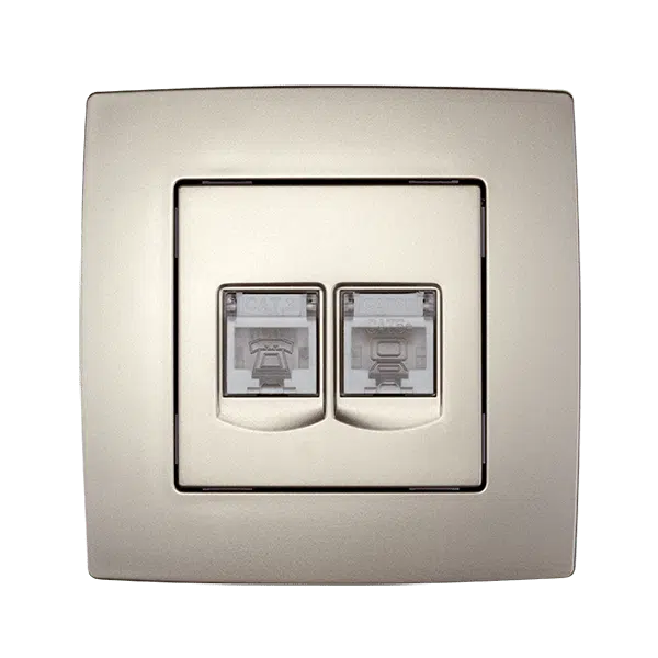 CITY ΠΡΙΖΑ ΤΗΛΕΦΩΝΟΥ RJ11 + ΥΠΟΛΟΓΙΣΤΗ RJ45 ΣΑΜΠΑΝΙΖΕ