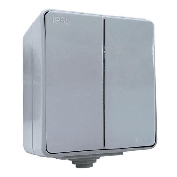 ΔΙΑΚΟΠΤΗΣ ΚΟΜΜΥΤΑΤΕΡ ΑΠΛΟΣ IP65 ΓΚΡΙ