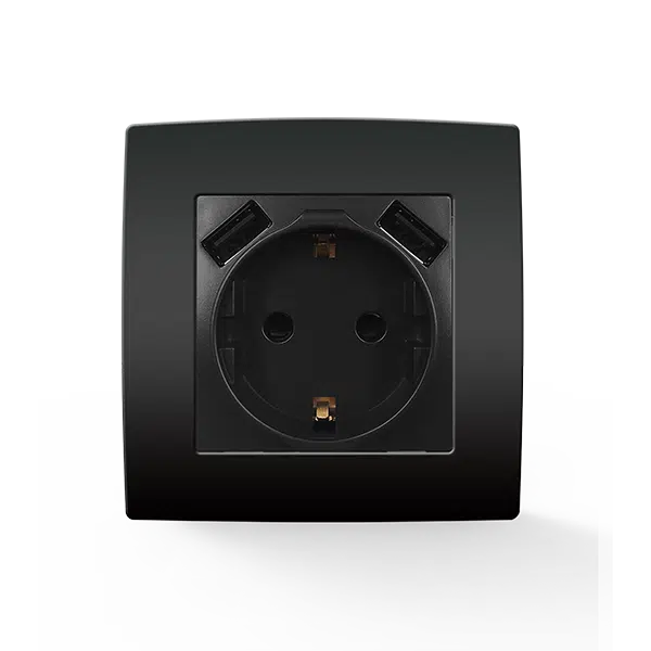 CITY ΠΡΙΖΑ ΣΟΥΚΟ ΒΙΔΩΤΗ + 2 USB ΛΕΥΚΗ