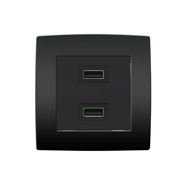 CITY ΔΙΠΛΗ ΠΡΙΖΑ USB ΑΝΘΡΑΚΙΤΗΣ