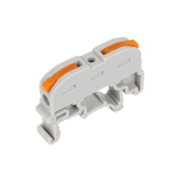 TERMINAL BLOCK FOR DIN RAIL 1 INPUT/1 OUTPUT 4.00M