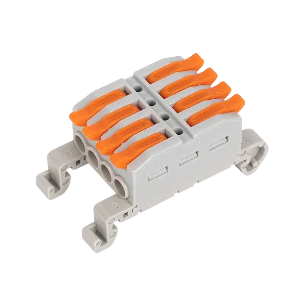 TERMINAL BLOCK FOR DIN RAIL 4 INPUT/4 OUTPUT 4.00M