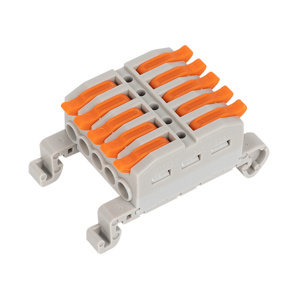 TERMINAL BLOCK FOR DIN RAIL 5 INPUT/5 OUTPUT 4.00M