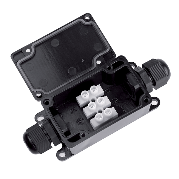 ΣΤΕΓΑΝΟ ΚΟΥΤΙ ΜΕ ΚΛΕΜΜΑ IP65 450V 10A