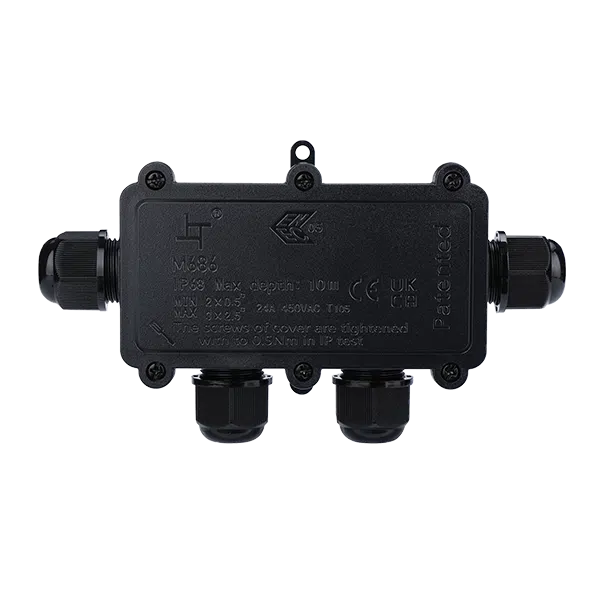 ELMARK JUNCTION BOX 4 ENTRY 450VAC 24A