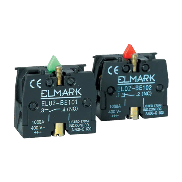 ΕΠΑΦΗ ΜΠΟΥΤΟΝ EL02-BE 101 1NO ΠΡΑΣΙΝΟ