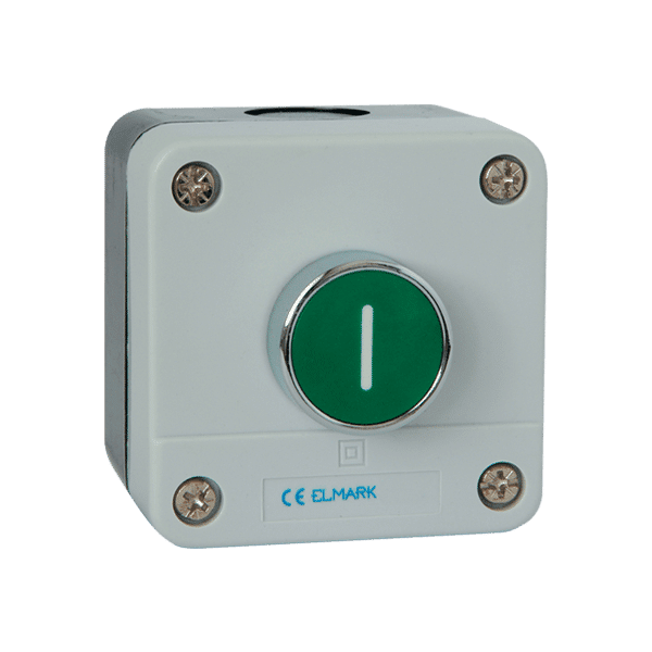 1 ΜΠΟΥΤΟΝ ME ΕΛΑΤΗΡΙΟ ΕΠΑΝΑΦΟΡΑΣ ΤΟΥ ΜΠΟΥΤΟΝ EEL1-B102 1HO IP44