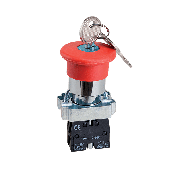 ΜΠΟΥΤΟΝ ΜΑΝΙΤΑΡΙ TYPE EL2-BS 142 НО+НЗ ΜΕ ΚΛΕΙΔΙ