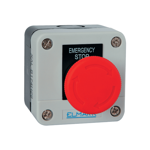 ΜΠΟΥΤΟΝ ΕΚΤΑΚΤΗΣ ΑΝΑΓΚΗΣ EL1-B174 1NC IP44 ΚΟΚΚΙΝΟ