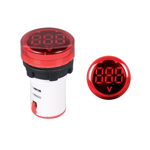 ΨΗΦΙΑΚΟ ΒΟΛΤΟΜΕΤΡΟ ΣΤΡΟΓΓΥΛΟ EL-ED16R AC 12-500V D22mm