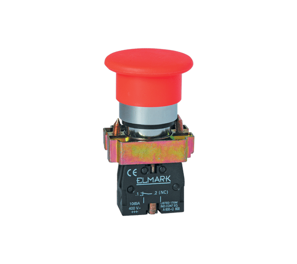 ΜΠΟΥΤΟΝ ΤΥΠΟΥ ΜΑΝΙΤΑΡΙ EL2-BC 42 1NC ΚΟΚΚΙΝΟ