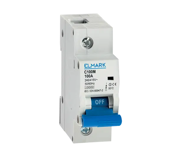 ΜΙΚΡΟΑΥΤΟΜΑΤΗ ΑΣΦΑΛΕΙΑ C100M 10KA 1P 100A ΚΑΜΠΥΛΗ С