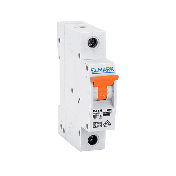 ΜΙΚΡΟΑΥΤΟΜΑΤΗ ΑΣΦΑΛΕΙΑ C41N 16A 1P 4.5kA CURVE C ΝΕΟΣ