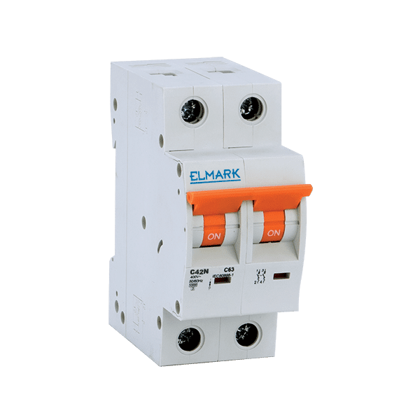 NEW ΜΙΚΡΟΑΥΤΟΜΑΤΗ ΑΣΦΑΛΕΙΑ MCB C42N 50A 2P 4.5kA ΚΑΜΠΥΛΗ C