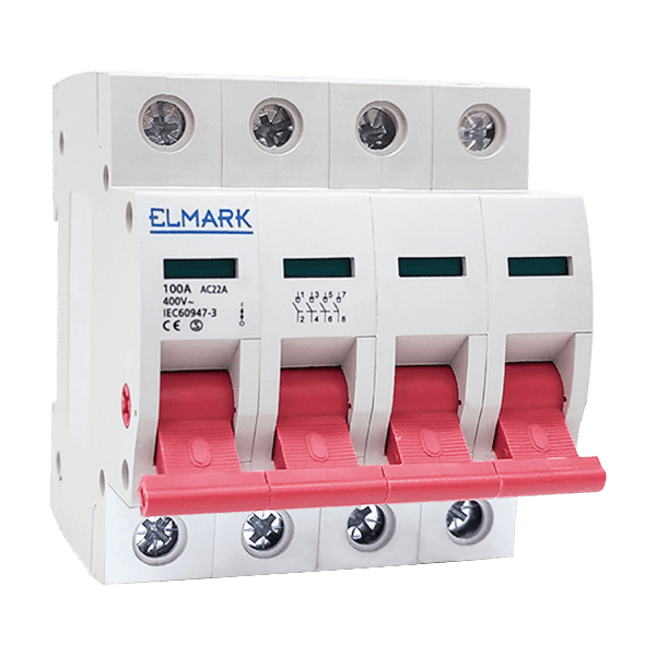 ISS ΔΙΑΚΟΠΤΗΣ ΦΟΡΤΙΟΥ 4P/100A