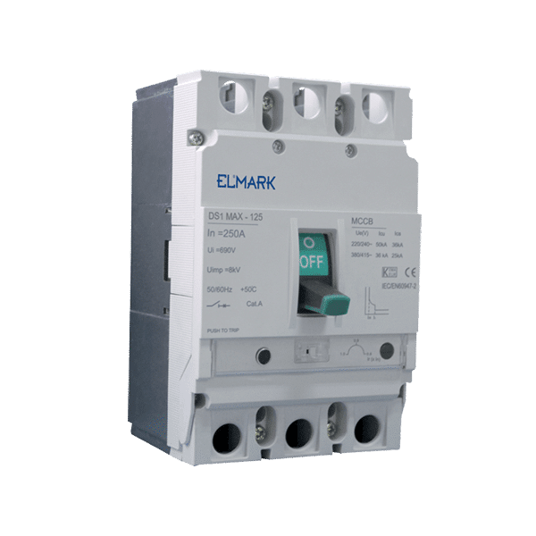 MCCB DS1 Μ_Υ-400 3P 400A ΡΥΘΜΙΖΟΜΕΝΟ