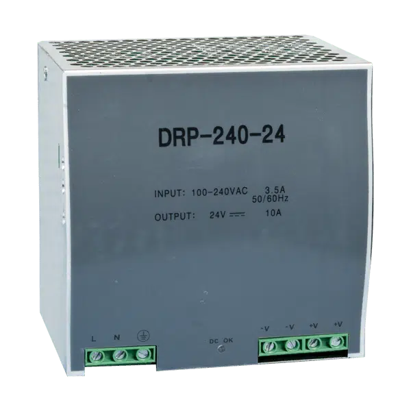 ΣΥΣΚΕΥΗ ΤΡΟΦΟΔΟΣΙΑΣ DRP-240-24 24V ΤΑΣΗ ΕΞΟΔΟΥ