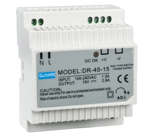 ΣΥΣΚΕΥΗ ΤΡΟΦΟΔΟΣΙΑΣ DR-45-5 5V ΤΑΣΗ ΕΞΟΔΟΥ