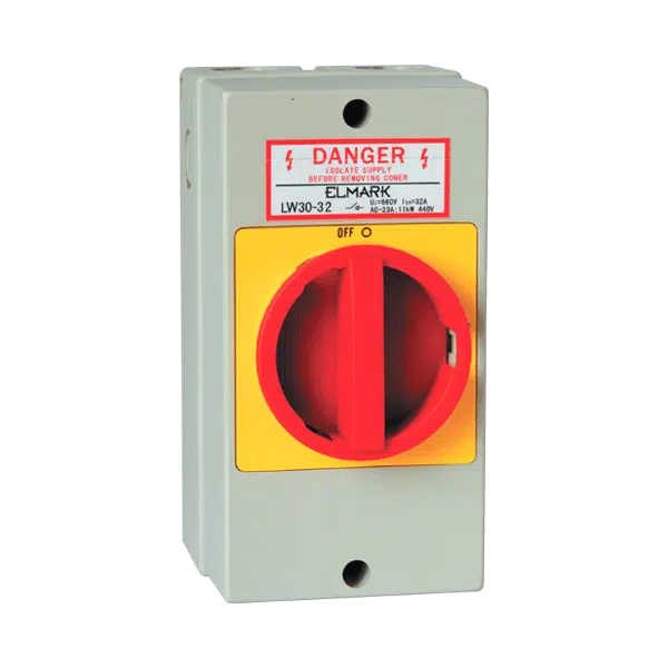 ΠΕΡΙΣΤΡΟΦΙΚΟΣ ΔΙΑΚΟΠΤΗΣ LW30-32 32А 3-ΘΕΣΕΩΝ ΜΕ ΚΟΥΤΙ ΚΛΕΙΔΩΜΑΤΟΣ