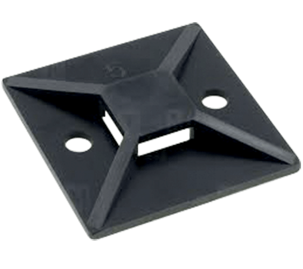 ΑΥΤΟΚΟΛΛΗΤΕΣ ΒΑΣΕΙΣ ΓΙΑ ΔΕΜΑΤΙΚΑ ΚΑΛΩΔΙΩΝ MT-30 ΜΑΥΡΕΣ (ΣΥΣΚΕΥΑΣΙΑ 100ΤΜΧ)