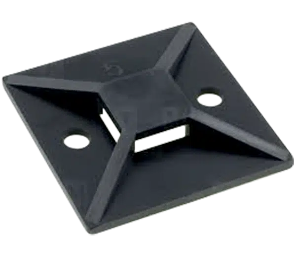 ΑΥΤΟΚΟΛΛΗΤΕΣ ΒΑΣΕΙΣ ΓΙΑ ΔΕΜΑΤΙΚΑ ΚΑΛΩΔΙΩΝ MT-30 ΜΑΥΡΕΣ (ΣΥΣΚΕΥΑΣΙΑ 100ΤΜΧ)