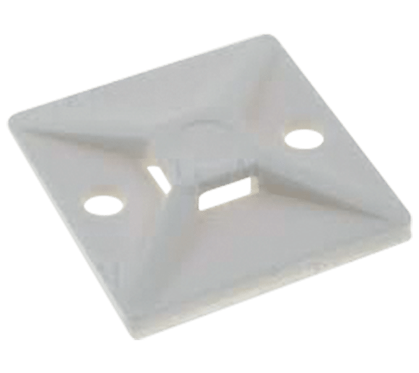 ΑΥΤΟΚΟΛΛΗΤΕΣ ΒΑΣΕΙΣ ΓΙΑ ΔΕΜΑΤΙΚΑ ΚΑΛΩΔΙΩΝ MT-30 ΛΕΥΚΕΣ (ΣΥΣΚΕΥΑΣΙΑ 100ΤΜΧ)