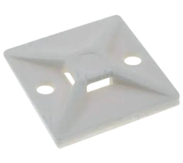 ΑΥΤΟΚΟΛΛΗΤΕΣ ΒΑΣΕΙΣ ΓΙΑ ΔΕΜΑΤΙΚΑ ΚΑΛΩΔΙΩΝ MT-30 ΛΕΥΚΕΣ (ΣΥΣΚΕΥΑΣΙΑ 100ΤΜΧ)