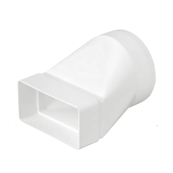 EL02-511 ROUND TO FLAT CONNECTOR D125-220/55MM