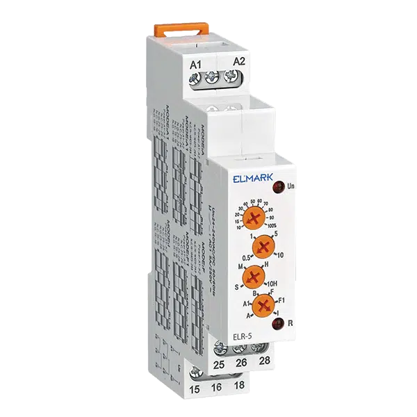 ELR-5 ΠΟΛΥΛΕΙΤΟΥΡΓΙΚΟ ΡΕΛΕ 24-240V AC/DC 2XSPDT 5А