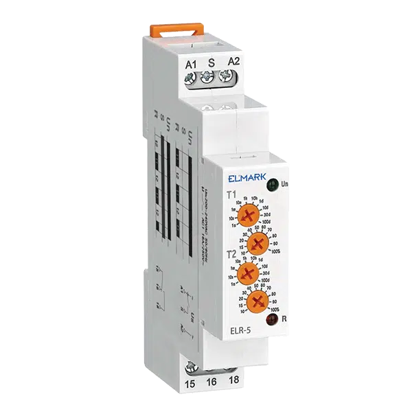 ELR-6 ΑΣΥΜΜΕΤΡΟ ΡΕΛΕ 12-240V AC/DC 2ХSPDT 2x16А