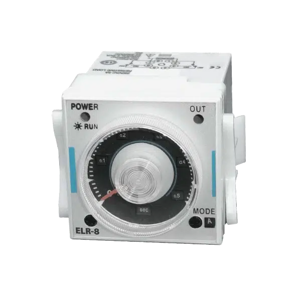 ELR-8 ΡΕΛΕ ΧΡΟΝΙΚΟ ΠΟΛΥΛΕΙΤΟΥΡΓΙΚΟ  24-240V AC/DC 5A