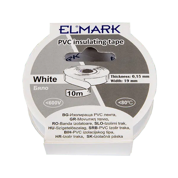 ΜΟΝΩΤΙΚΗ ΤΑΙΝΙΑ 10mx19mm ΛΕΥΚΟ