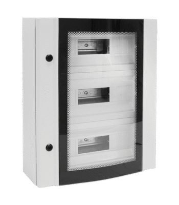 METAL DISTR. BOARD ELOX 45 MODULES TEMP GLASS