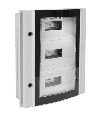 METAL BOARD ELOX FLUSH 45 MODULES TEMP GLASS