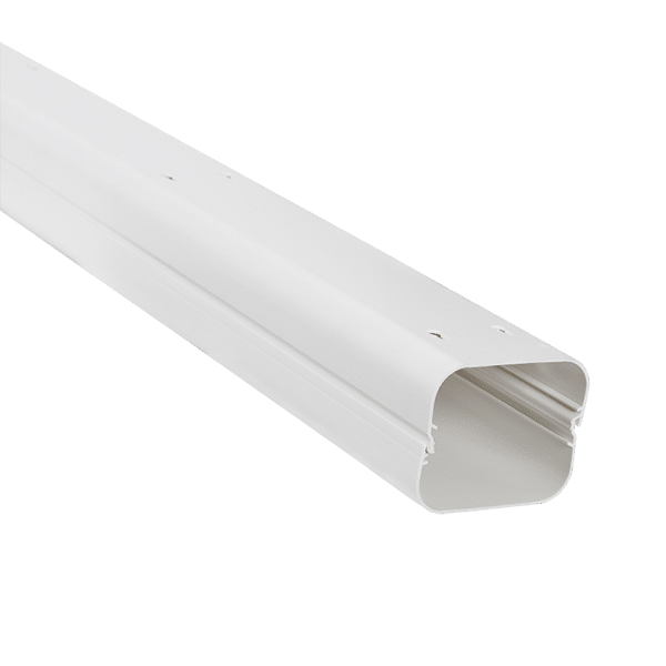 2m ΠΛΑΣΤΙΚΟ ΚΑΝΑΛΙ ΚΛΙΜΑΤΙΣΜΟΥ 75X60mm