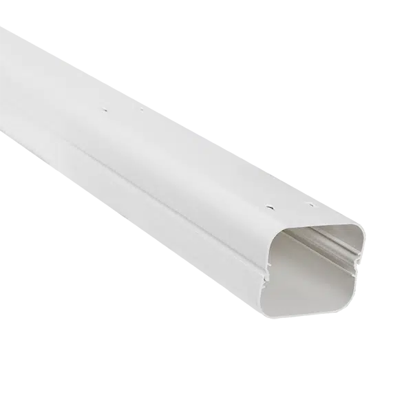 2m ΠΛΑΣΤΙΚΟ ΚΑΝΑΛΙ ΚΛΙΜΑΤΙΣΜΟΥ 75X60mm