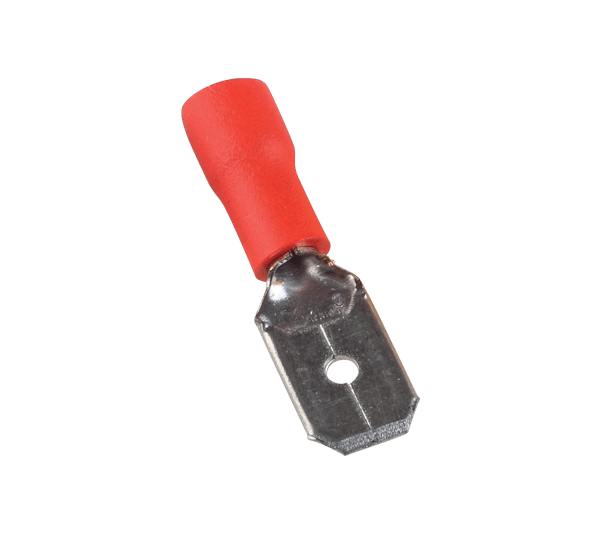 ΑΚΡΟΔΕΚΤΕΣ ΚΑΛΩΔΙΩΝ ΑΡΣΕΝΙΚΟΙ MDD 1.25-250/ΚΟΚΚΙΝΟ (ΣΥΣΚΕΥΑΣΙΑ 100 ΤΜΧ)