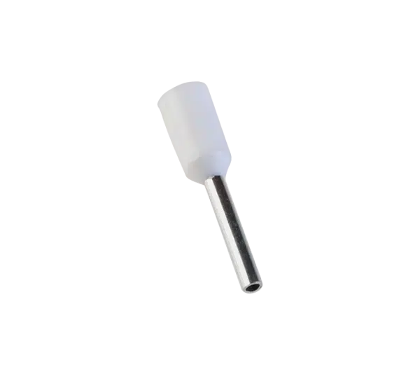 ΑΚΡΟΔΕΚΤΕΣ ΚΑΛΩΔΙΩΝ Е 0508/ΛΕΥΚΟ (ΣΥΣΚΕΥΑΣΙΑ 100 ΤΜΧ)