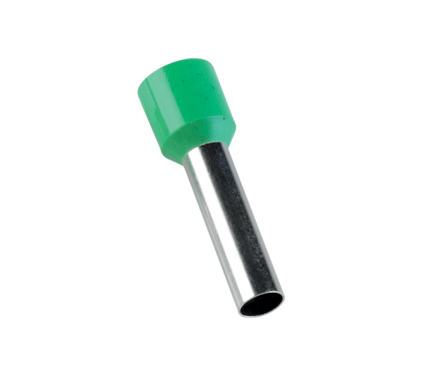 ΑΚΡΟΔΕΚΤΕΣ ΚΑΛΩΔΙΩΝ Е 10-18/ΣΚΟΥΡΟ ΠΡΑΣΙΝΟ (ΣΥΣΚΕΥΑΣΙΑ 100 ΤΜΧ)