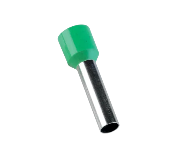 ΑΚΡΟΔΕΚΤΕΣ ΚΑΛΩΔΙΩΝ Е 10-18/ΣΚΟΥΡΟ ΠΡΑΣΙΝΟ (ΣΥΣΚΕΥΑΣΙΑ 100 ΤΜΧ)