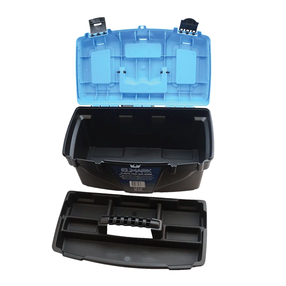 3 IN 1 PLASTIC TOOL BOX 450mm