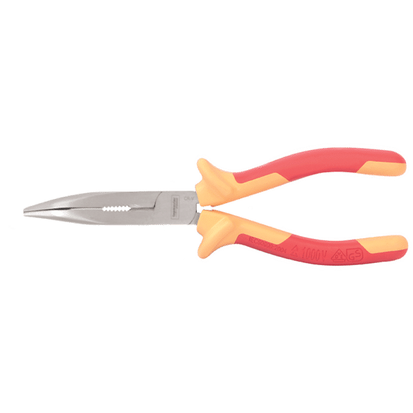 VDE CRV INSULATED BENT NOSE PLIERS 160MM 1000V