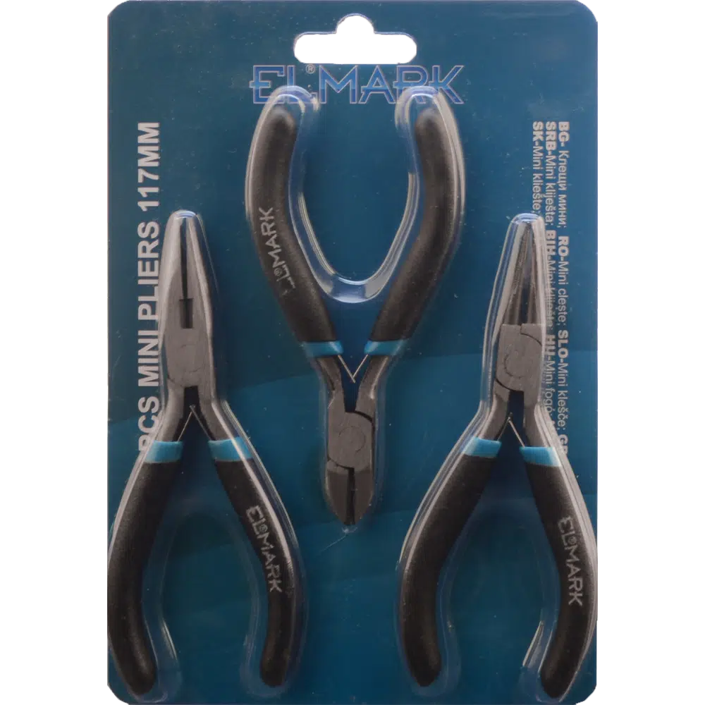 3PCS MINI PLIERS 117mm