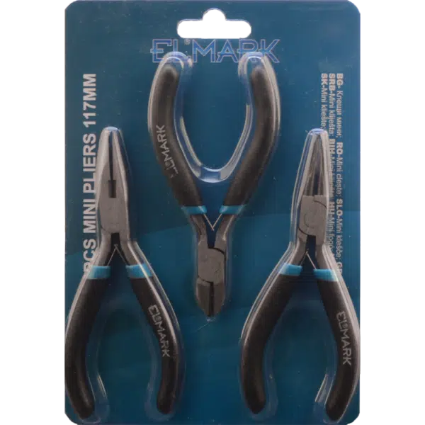 3PCS MINI PLIERS 117mm