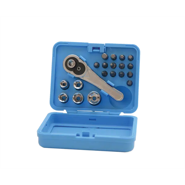 20PC SOCKET & SCREWDRIVER BIT TOOL SET CRV