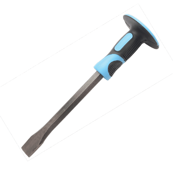 CHISEL AND PUNCH WITH TPR HANDLE 16x300mm