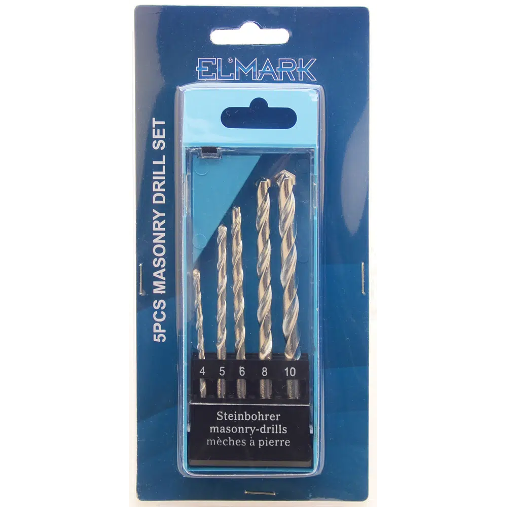 5PCS MASONRY DRILL SET