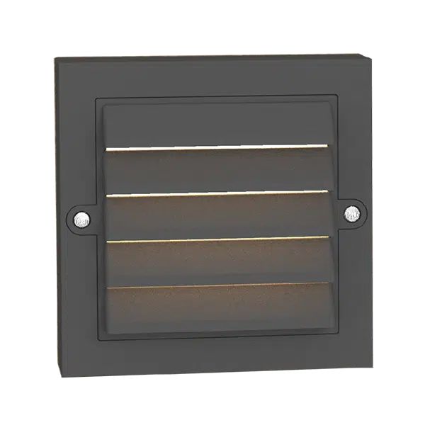 GRF304 LED ΑΠΛΙΚΑ ΕΞ. ΧΩΡΟΥ 6W 4000K IP65 ΜΑΥΡΟ