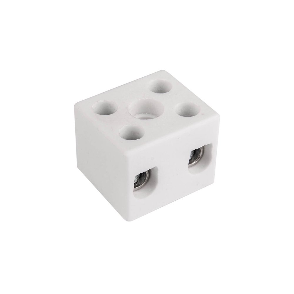 PORCELAIN TERMINAL BLOCK 2X10MM2 PORCELAIN TERMINAL BLOCK 2X10MM2