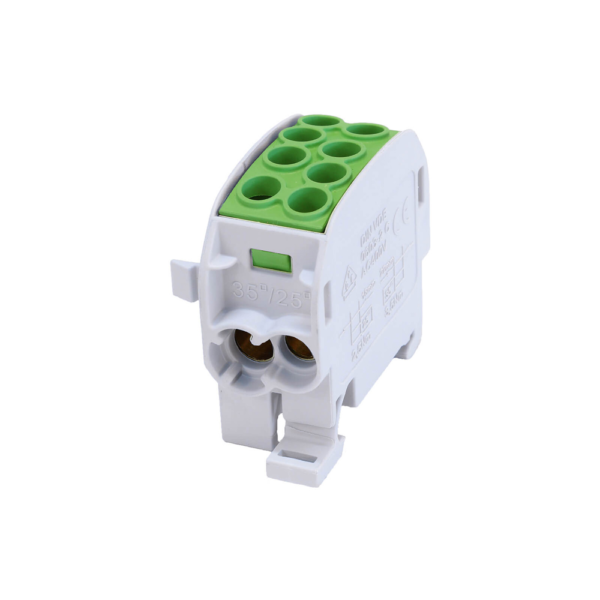 TERMINAL BLOCK FOR DIN RAIL 2X25MM2/2X35MM2